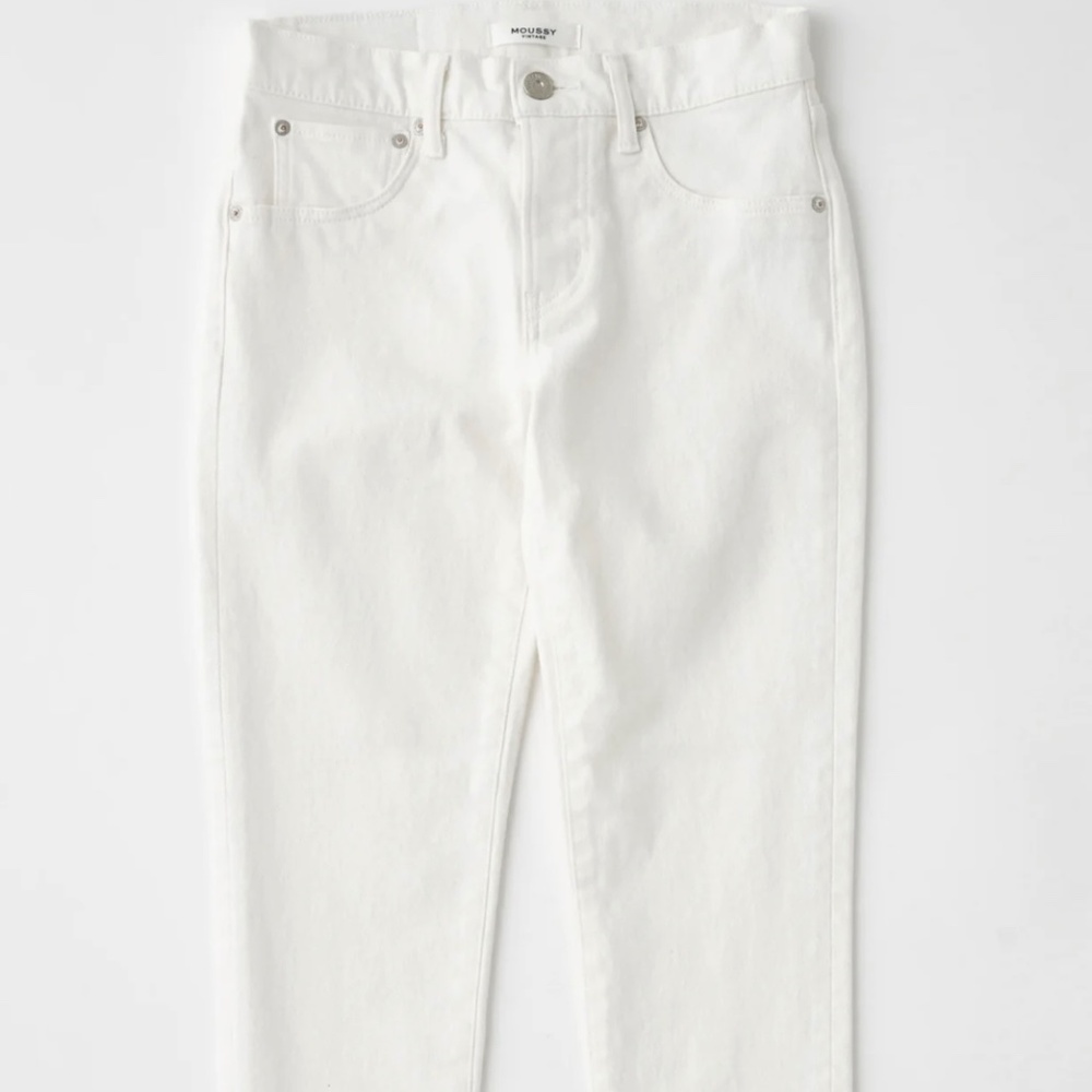 Moussy White Denim